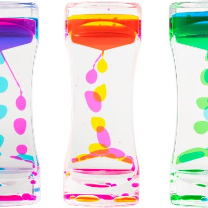Sensory Liquid Timer Timer, Stress Relief Fidget Toy for Autism & ADHD, Choice of Color