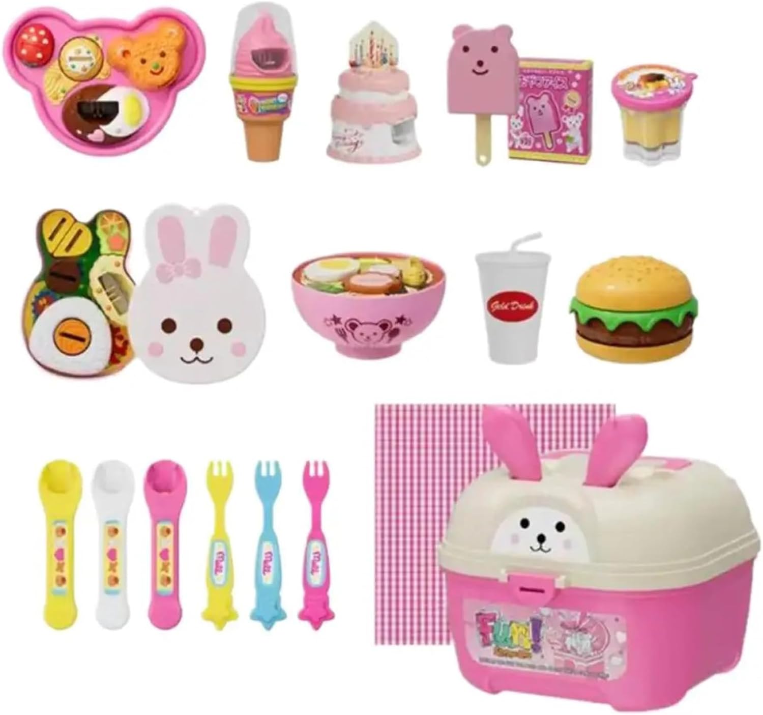 Pretend Play Snack Toy Set with Storage Case – Interactive Feeding Fun for Kids - Image 2
