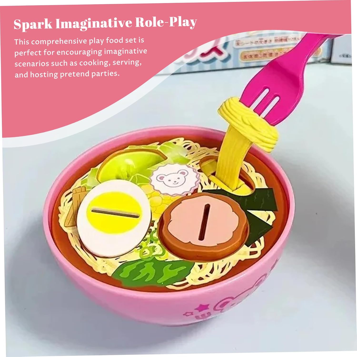 Pretend Play Snack Toy Set with Storage Case – Interactive Feeding Fun for Kids - Image 5