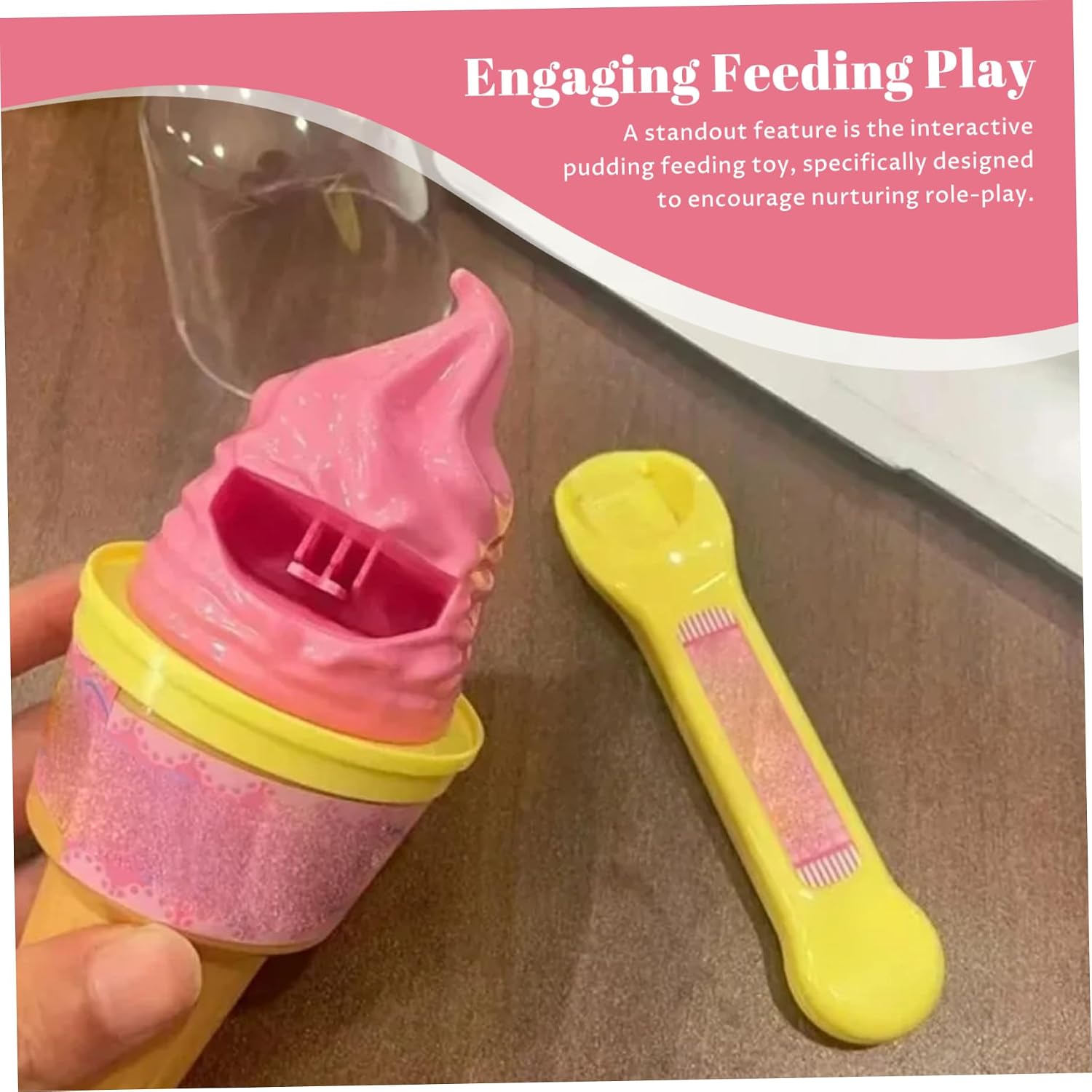 Pretend Play Snack Toy Set with Storage Case – Interactive Feeding Fun for Kids - Image 6